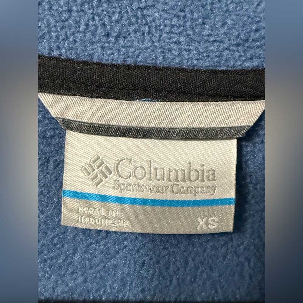 Columbia Thunder River Hooded Softshell Jacket Blue Black Men XS XM0481 1882411 - Picture 3 of 11